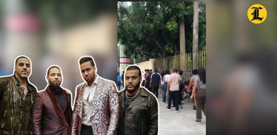 Ambiente en el Estadio Olímpico tras abrir las puertas del primer concierto de Aventura
