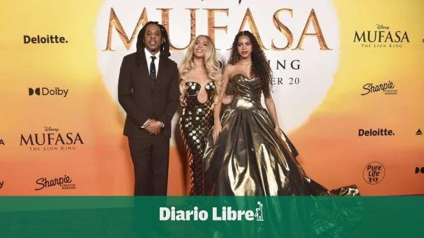 Jay-Z y Beyoncé apoyan a Carter, la hija de Blue Ivy, en el debut de Mufasa
