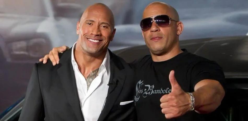Vin Diesel y Dwayne Johnson están haciendo las paces después de años de disputas