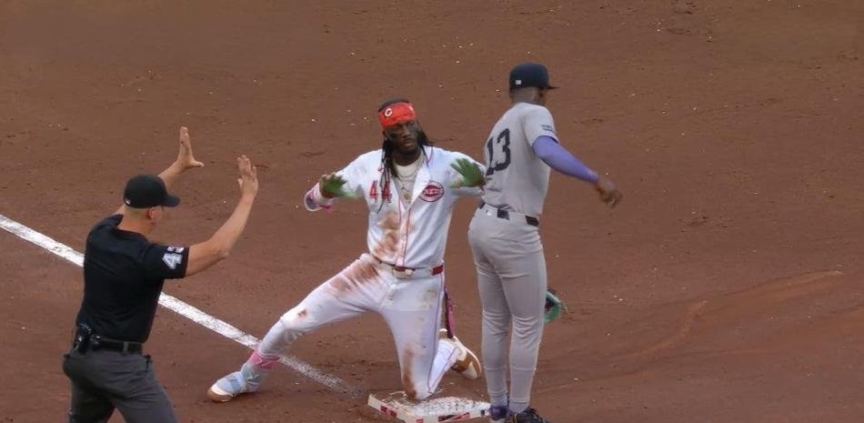 Elly de la Cruz dispara jonrón, triple y simple en la victoria de Cincinnati