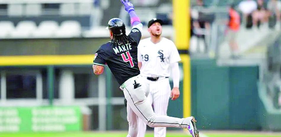 Ketel Mars golpea el jonrón 15 y los Diamondbacks vencen a los calcetines blancos