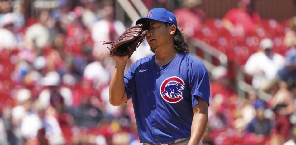 Shota Imanaga, de los Cachorros, lanza 5 entradas sin permitir las carreras contra los Cardenales