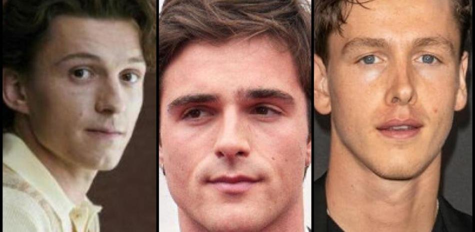 Tom Holland, Jacob Elordi y Harris Dickins Mira como New James Bond