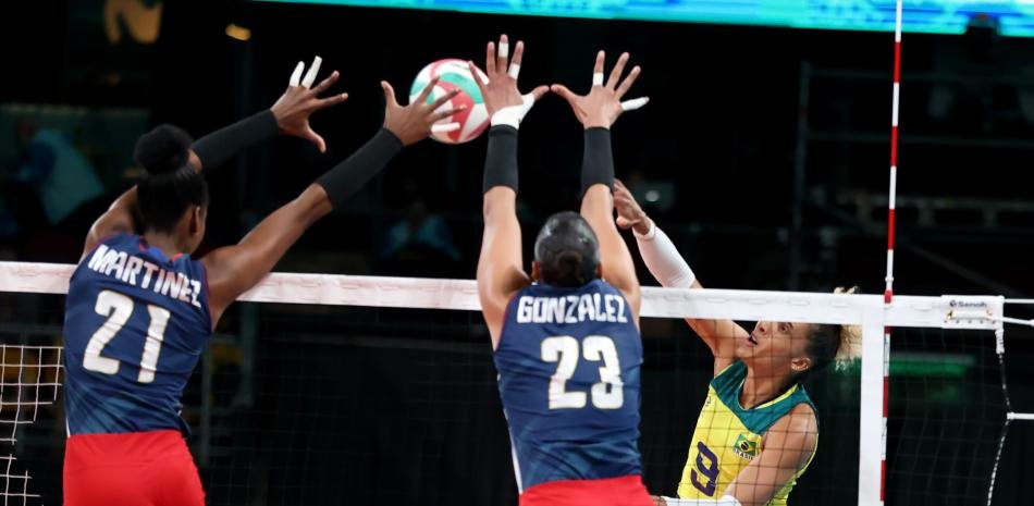 RD se enfrenta a Brasil este domingo en la Copa Mundial de Voleibol